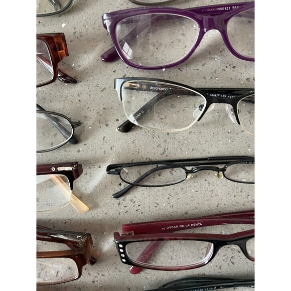 Lot of 18 pcs – Assorted Colors and Styles, Brands Eyeglass Frames Only - Picture 13 of 16